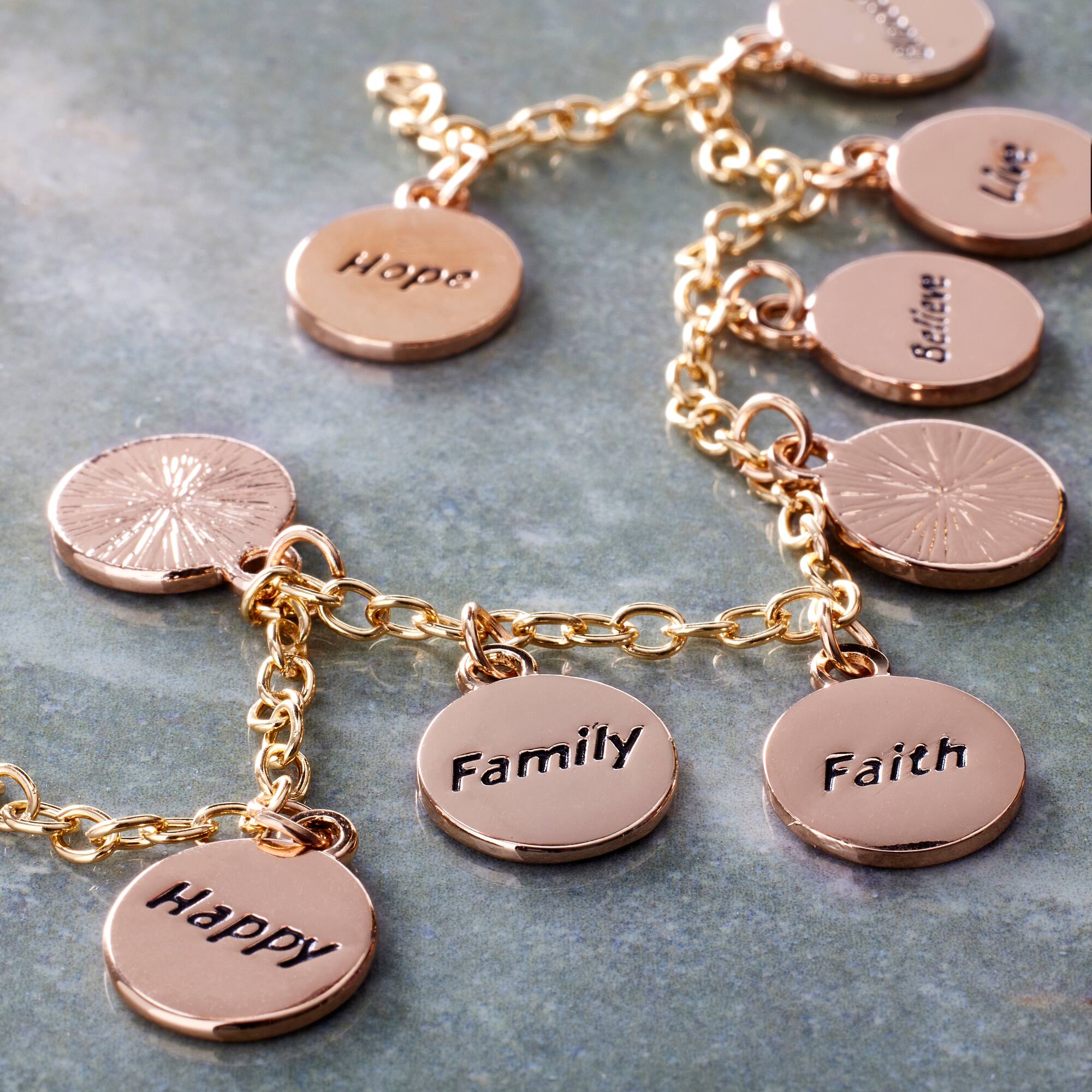 Gold Inspiration Metal Charms, 12.7mm by Bead Landing™